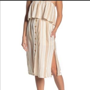 L*space strapless dress NWT